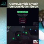 Game Zombie Smash dengan Motion Gerak menggunakan Webcam